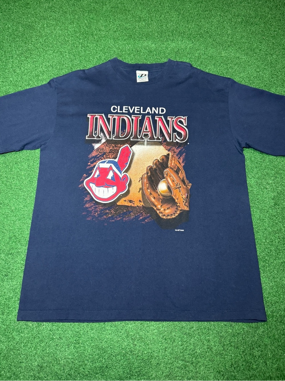 Vintage 90s Cleveland Indians T-shirt, Guardians Baseball Father’s Day (XXL)
